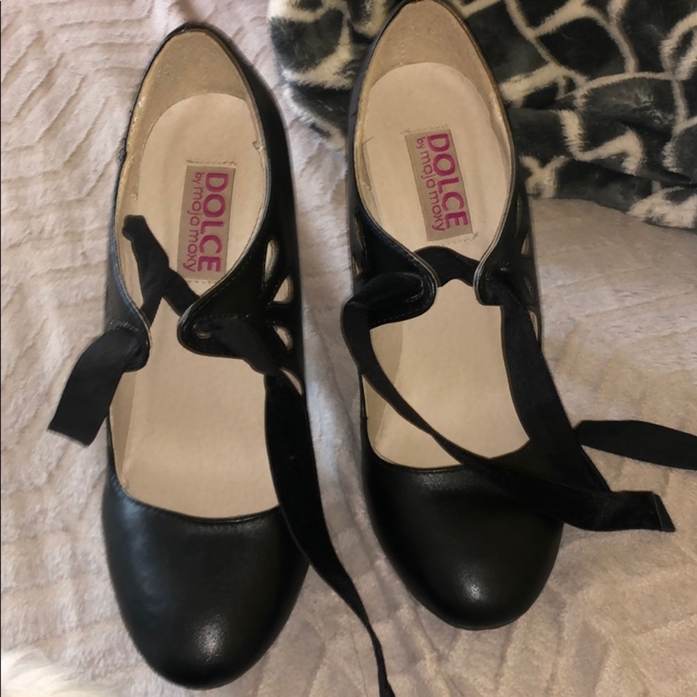 Black heels